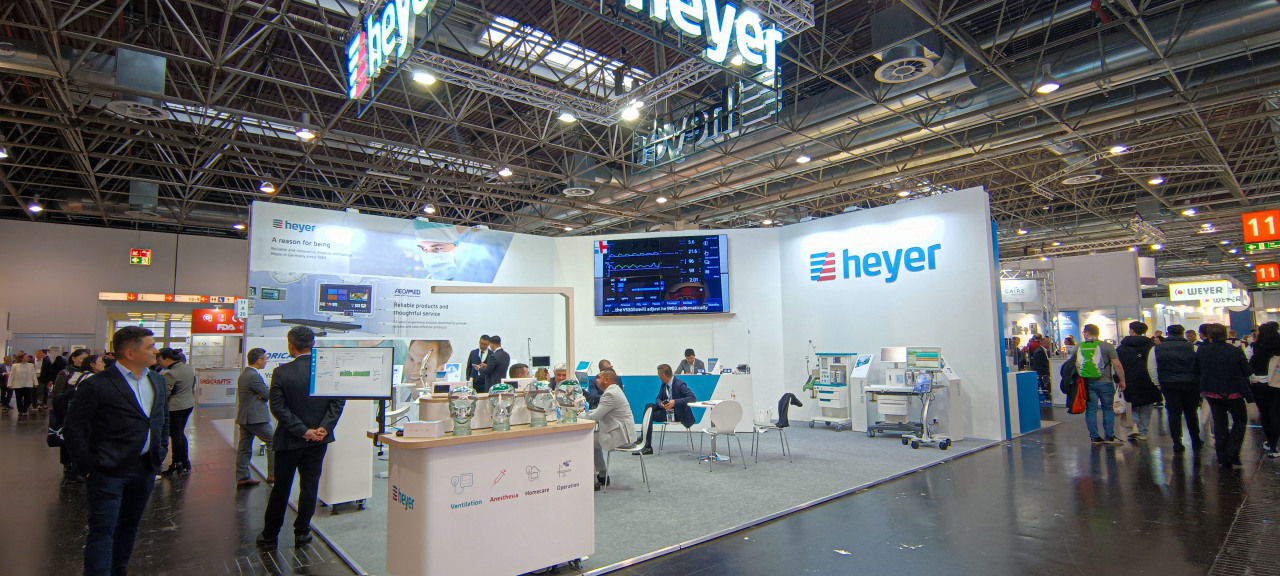 从Schwerin到Düsseldorf， 百年heyer强势亮相MEDICA